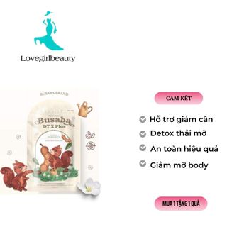 Giảm cân Busaba hỗ trợ giảm cân cấp tốc tan mỡ đùi bắp tay bắp chân detox thải mỡ giảm cân an toàn hiệu quả/