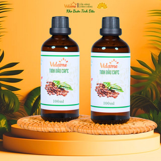 COMBO 2 LỌ Tinh Dầu Cafe VIDAME 100ML - Hàng Chính Hãng, Cà Phê Khử Mùi, Xông Thơm Phòng rất thơm