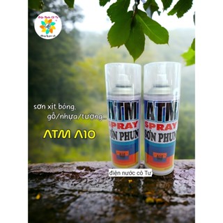 Sơn xịt bóng nhựa gỗ tượng và nội thất ATM A10