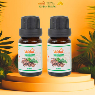 COMBO 2 Lọ Tinh Dầu Cà Phê VIDAME 10ml - Cho đèn xông tinh dầu và máy khuếch tán tinh dầu