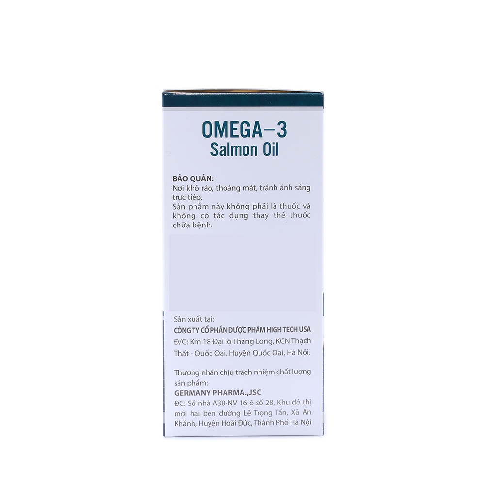 Viên dầu cá Alaska Omega 3 bổ não, sáng mắt, khỏe tim mạch, giảm cholesterol trong máu - 100 viên
