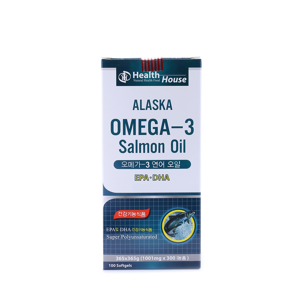 Viên dầu cá Alaska Omega 3 bổ não, sáng mắt, khỏe tim mạch, giảm cholesterol trong máu - 100 viên