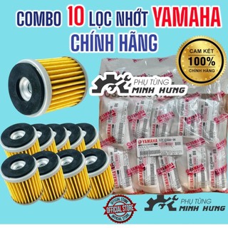 Combo 10 Lọc Nhớt Zin Yamaha Chính Hãng Việt Nam Exciter 150 - Exciter 155 - Exciter 135