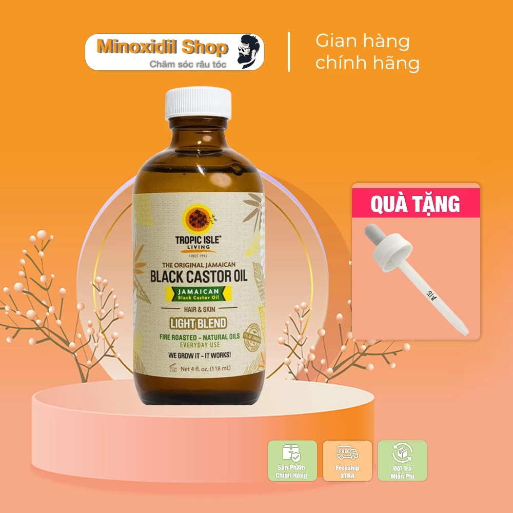 Dầu Dưỡng Râu Tóc, Chân Mày Jamaican Black Castor Oil