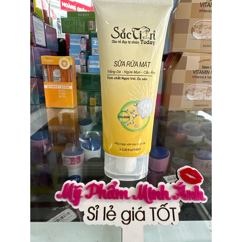 sữa rửa mặt SẮC TIÊN today 100ml ( chuẩn cty )sactien