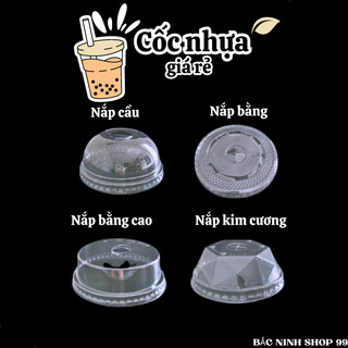 Combo 50 Cái Nắp Đậy Ly Nhựa 95mm
