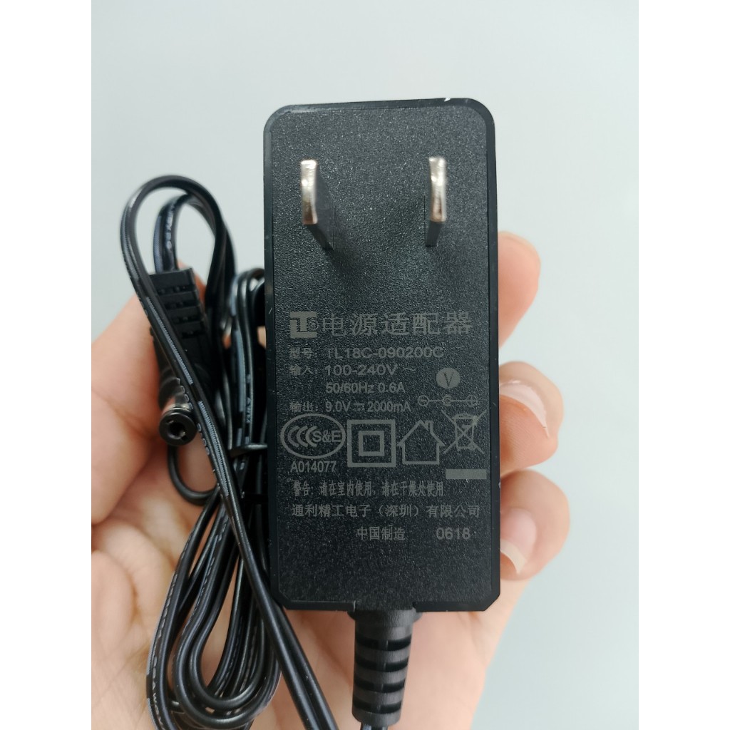 Cục nguồn 9V 2A chân 5.5mm x 2.5mm