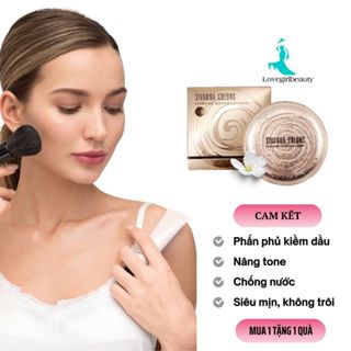 Phấn nền Sivanna kiềm dầu nâng tone chống nước suốt 24h cam kết không trôi không bết dính siêu mịn]