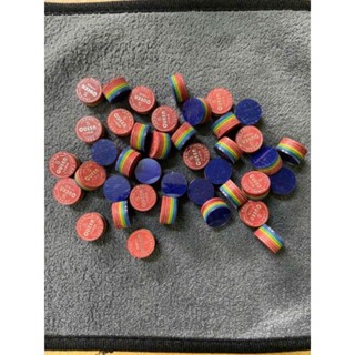 Tẩy bida lỗ, Đầu tẩy bi-a Queen Clear Japan 14mm dùng cá nhân, câu lạc bộ cao cấp phù hợp cả lỗ/lip/3c - Bi A Lạc Đạo