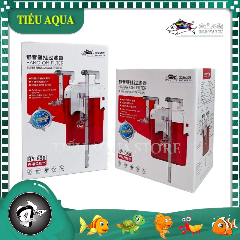 Lọc Treo BAOYU BY-650, BY-850 - Tích Hợp Lọc Váng, Mẫu Mã Đẹp Nổi Bật, Êm Ái