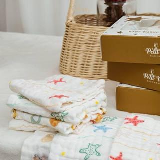 Set khăn sữa Petit Me [set 6c]