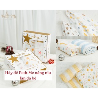 Set khăn sữa Petit Me [set 6c]