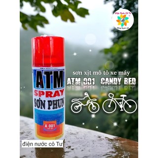 Bình phun sơn màu đỏ ATM Spray mã A211