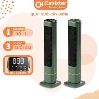 Máy sưởi gốm cây đứng, Quạt sưởi 2 chiều công suất 2000W làm nóng tức thì, tự ngắt khi đổ an toàn