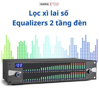 Lọc xì lai số Gunssi. Lọc xì 2 tầng đèn EQ 2022, Equalize cao cấp bảo hành 12 tháng
