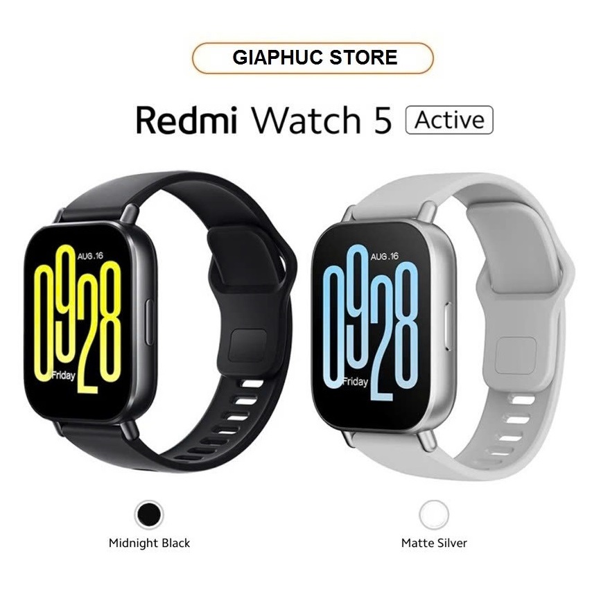 Đồng hồ thông minh Xiaomi Redmi Watch 5 Active - Bản Quốc Tế Bảo Hành 12 Tháng Chính Hãng