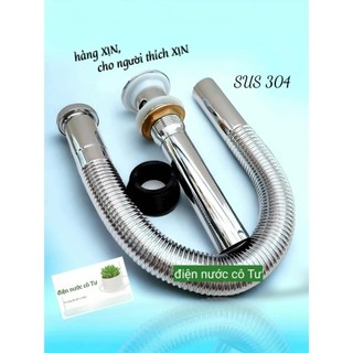 Bộ xả LAVABO INOX - Bộ xả lavabo chữ P