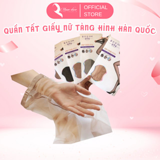 Quần tất giấy nữ tàng hình siêu mỏng Hàn Quốc che khuyết điểm chân QT15