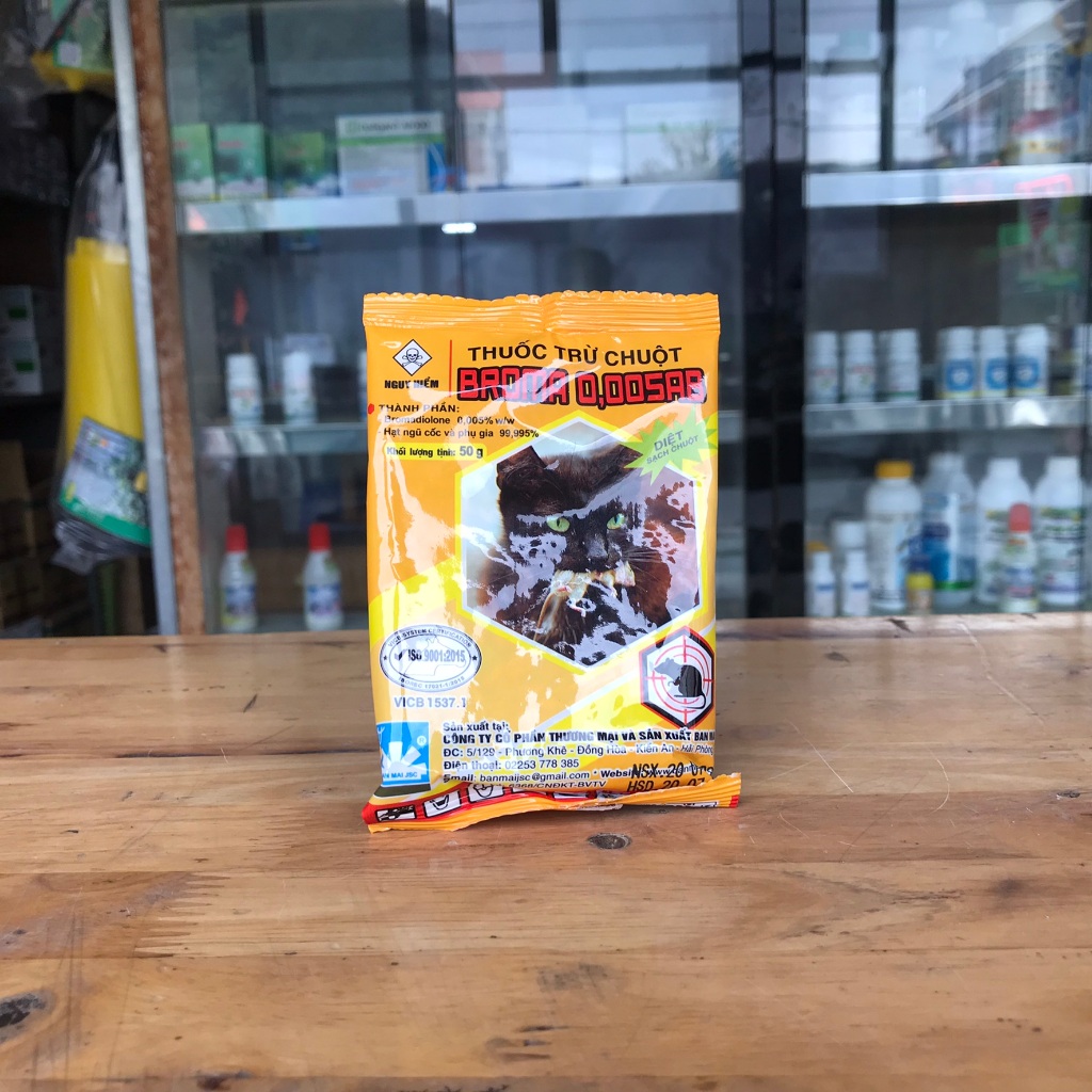 Sản phẩm kiểm soát chuột Broma 0,005- 50g