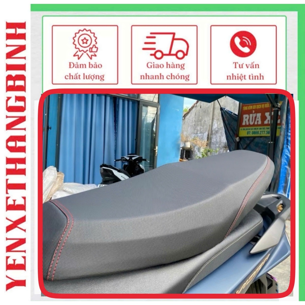 Yên xe Elegant gọt 2 tầng êm mềm chất lượng nha ae ( mua nguyên bộ về lắp sẵn lên xe bao nét)