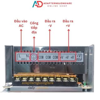 Nguồn tổ ong 24V 20A có quạt xịn - bảo hành 1 năm