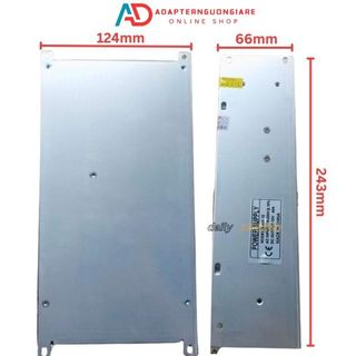Nguồn tổ ong 24V 20A có quạt xịn - bảo hành 1 năm