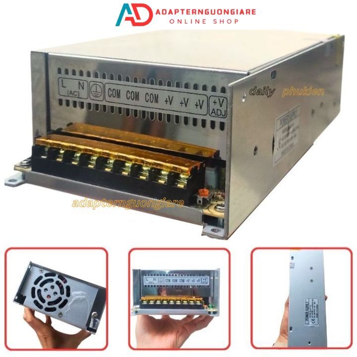 Nguồn tổ ong 24V 20A có quạt xịn - bảo hành 1 năm