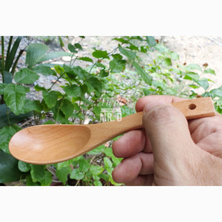 Muỗng Ăn Cơm Gỗ Beech, Chiều Dài 16.5cm