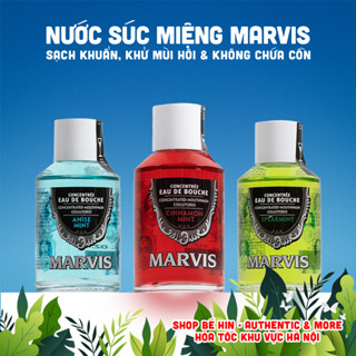 Nước súc miệng cao cấp Marvis Collection 120ml, không chứa cồn, AniseMint, Spearmint, Cinnamon Mint