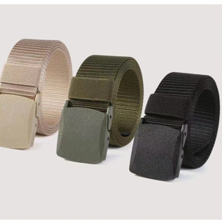 [siêu rẻ] Thắt Lưng Bằng Vải canvas Kiểu Dáng Đơn Giản Phong Cách Cao Bồi Cho Nam