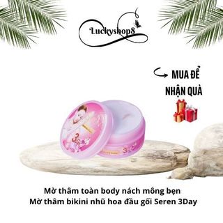  giảm thâm Seren 3 day mờ thâm nách thâm bẹn thâm mông thâm đầu gối khử mùi hôi nách hồng nhũ hoa 