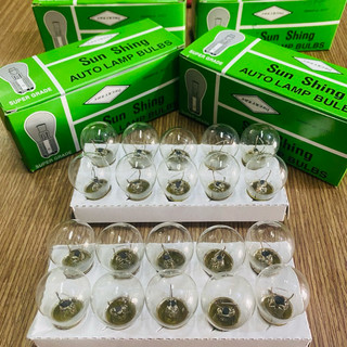 Hộp 10 bóng, bóng đèn xi nhan, bóng đèn thắng, bóng đèn de 12V và 24V 1 tim và 2 tim chất lượng cao