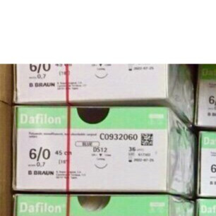 Chỉ khâu phẫu thuật Dafilon 6.0