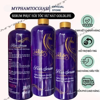 Sản Phẩm Phục Hồi Tóc Hư Tổn Chuyên Nghiệp 1000ml -GOLDLIFE