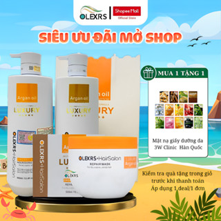 Dầu Gội Xả Phục Hồi, Chống Rụng Tóc Olexrs Hair Salon Luxury 500ml/960ml