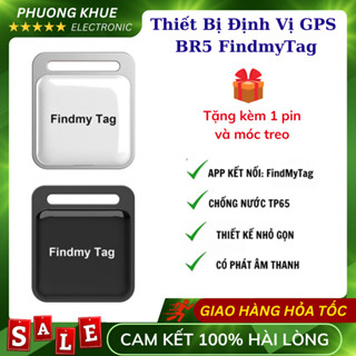 Thiết Bị Định Vị GPS FindmyTag BR5 - Định Vị Toàn Cầu, Xe Máy,Người Già,Trẻ Nhỏ,Đồ Đạc,Thú Cưng (Tặng Pin Và Móc Treo)