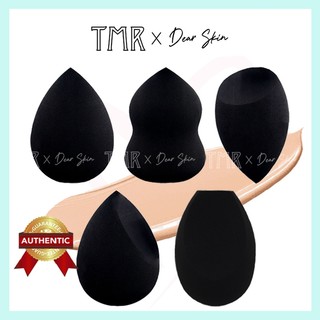  Mút Tán Nền Bông Mút Trang Điểm TMR PREMIUM BLACK MAKEUP SPONGE Hiệu Ứng Mỏng Mịn Tự Nhiên