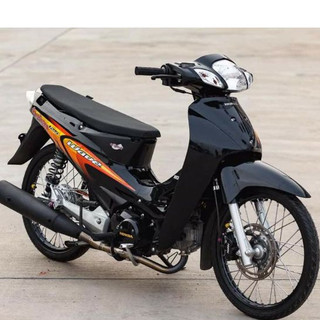 Tem rời Wave Thái Lan 125 xe  đen vàng