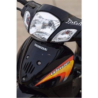 Tem rời Wave Thái Lan 125 xe  đen vàng