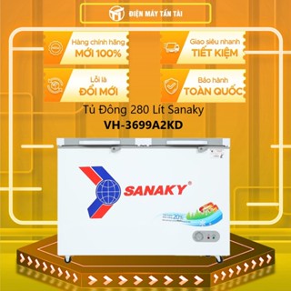 VH-3699A2KD - Tủ Đông 280 Lít Sanaky VH-3699A2KD - 1 NGĂN ĐÔNG - Giao Miễn Phí HCM