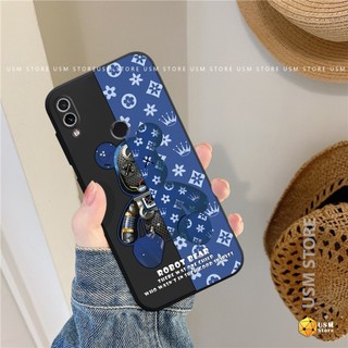 Ốp lưng Xiaomi Redmi 7 / Note 7 / Note 7S / Note 7 Pro /  Redmi Y3, chất TPU dẻo, Bearbrick ngầu
