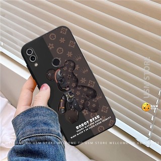Ốp lưng Xiaomi Redmi 7 / Note 7 / Note 7S / Note 7 Pro /  Redmi Y3, chất TPU dẻo, Bearbrick ngầu