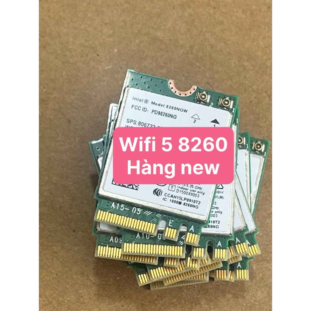 Card WiFi 5 , Intel 8260NGW AC 2.4G 5G , HÀNG MỚI