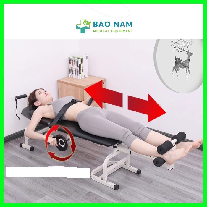 [ Mã giảm giá 150k, Free ship ] Giường kéo giãn cột sống lưng