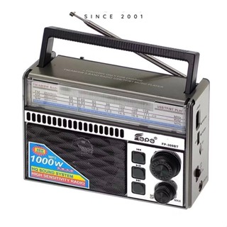 Đài radio FM-310BT Bluetoot Chất Lượng Tốt Am/Fm/Sw Đa Chức Năng Radio Với USB/Khe Cắm SD -hàng Nhật