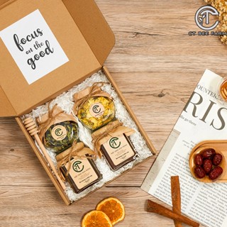 Set Quà Tặng Trà Hoa & Mật Ong Thiên Nhiên, Quà Tặng Mẹ, Bạn Gái, Người Thân CTG309