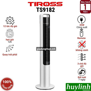 Quạt tháp tiross ts9182 - có remote