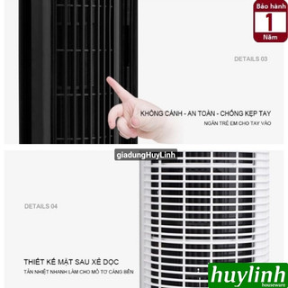 Quạt tháp Tiross TS9182 - Có Remote