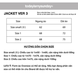 Áo Khoác JACKET V3.0 BASIC TODAY SIÊU HOT