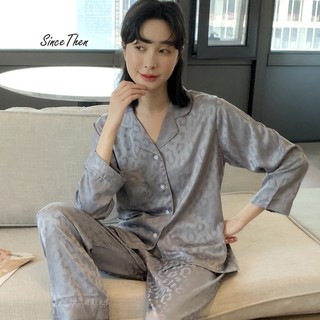 Đồ ngủ nữ lụa dài Carina, Pyjama nữ mặc nhà cao cấp (Kèm ảnh thật) - Since Then